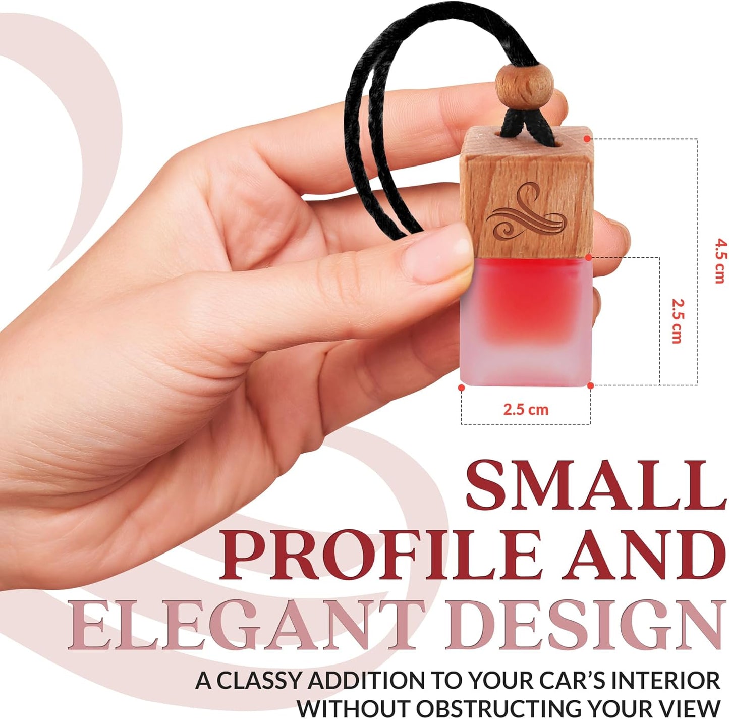 Opio Gift Set Car Air Freshener for Women | Perfume Inspired Car Fragrances | Strong Automotive Freshener with Odour Eliminator Technology | Long Lasting Automotive Freshener by Perfa