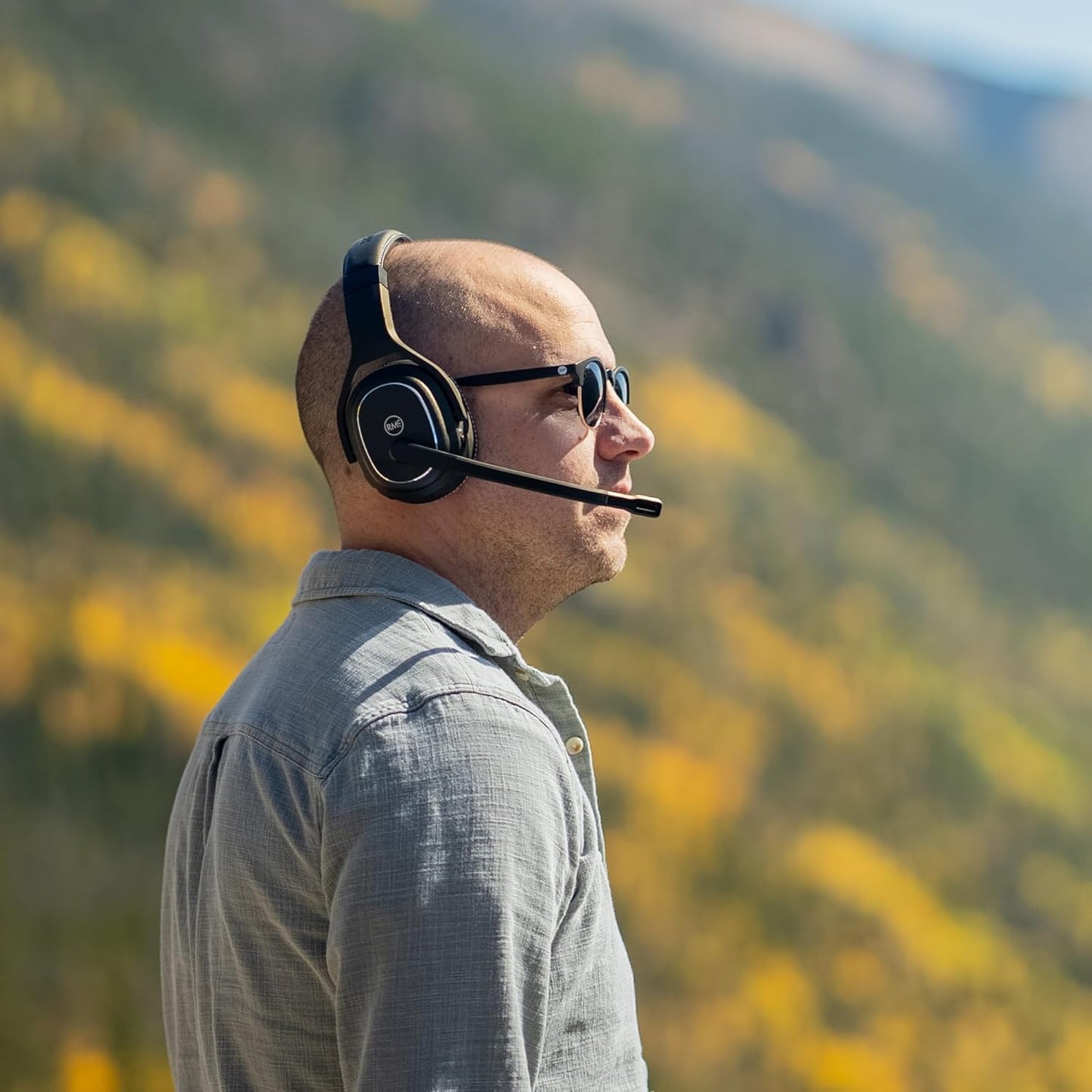 Rand McNally ClearDryve 220 Premium 2-in-1 Wireless Headset for Clear Calls with Noise Cancellation, Long Battery Life & All-Day Comfort