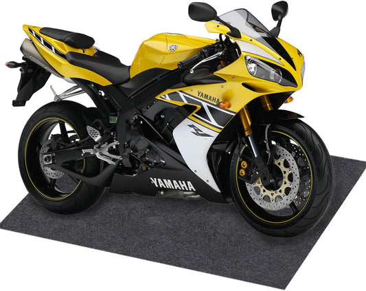 Oil Drip Pan Protection Mat - Washable 36x72 Inches, Rubber Backed, Safeguards Floor from Spills & Stains