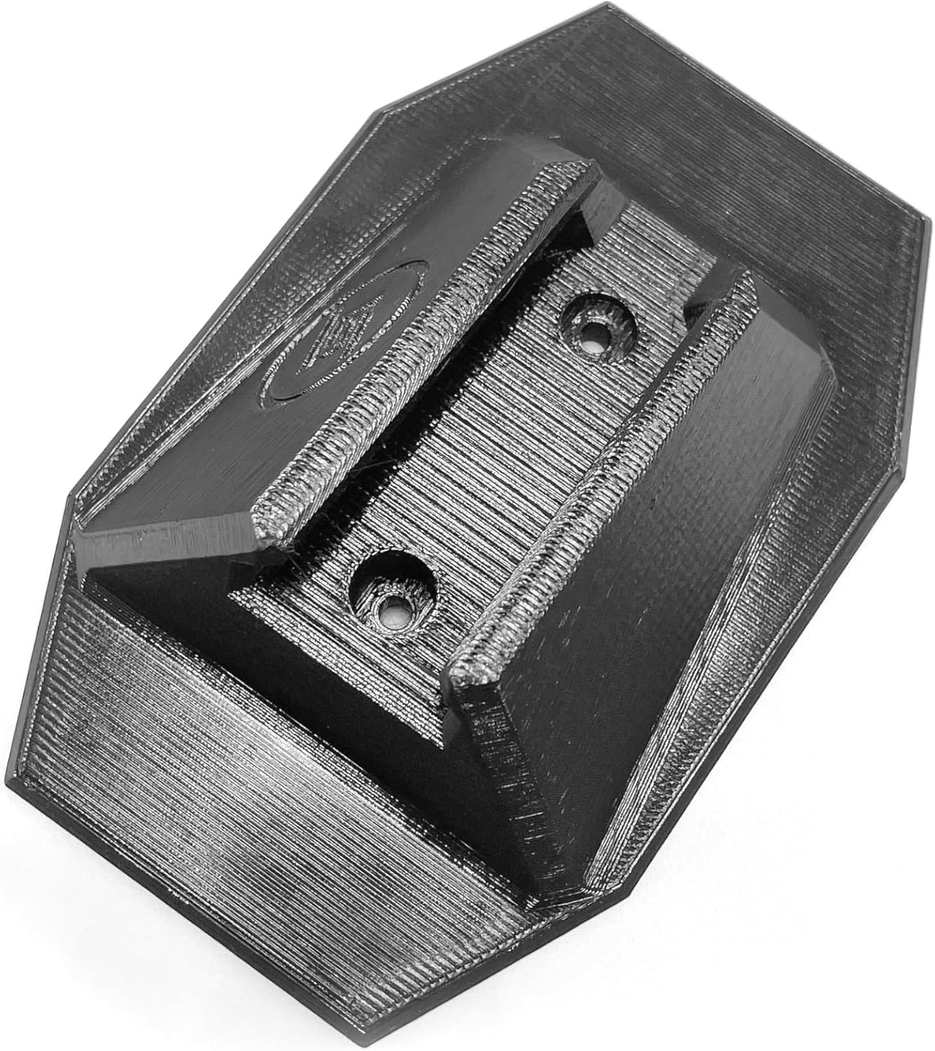 Spartan Mounts Locking .223/5.56 Rifle Mount Wall Display | Low Profile Floating Design Vertical and Horizontal Mounting Solution | Gun Room Safe Storage Organzation | Made in USA