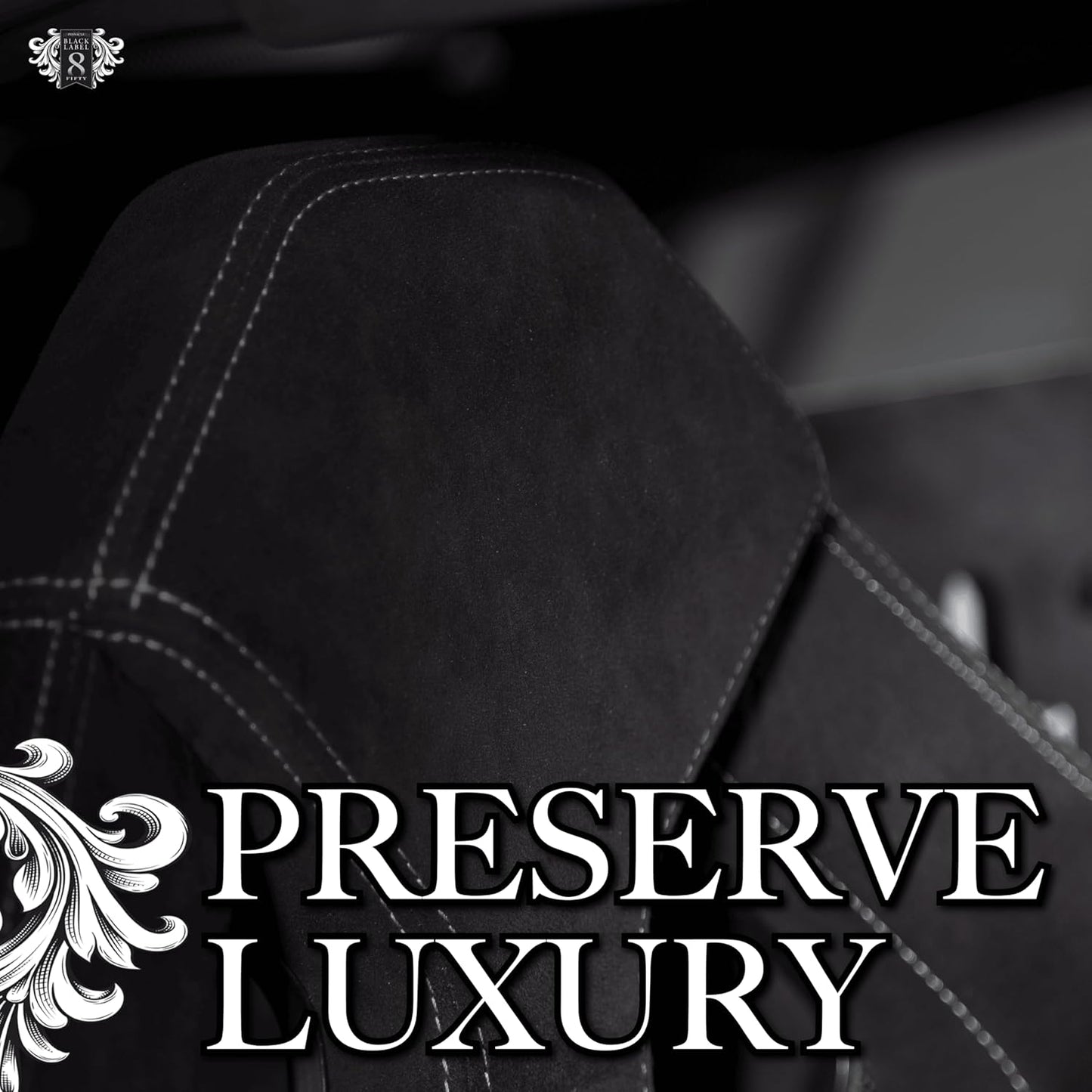 Pinnacle Black Label Suede-Soft Alcantara Protectant | Advanced Spill & Stain Protection for Micro-Suede & Alcantara | Clear Finish | PBL-275 | 8 oz