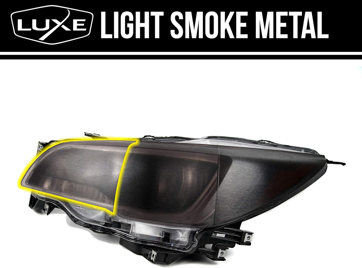 Luxe LightWrap Light Metal Universal Headlight Tail Light Tint Kit (20” x 2 Yard)