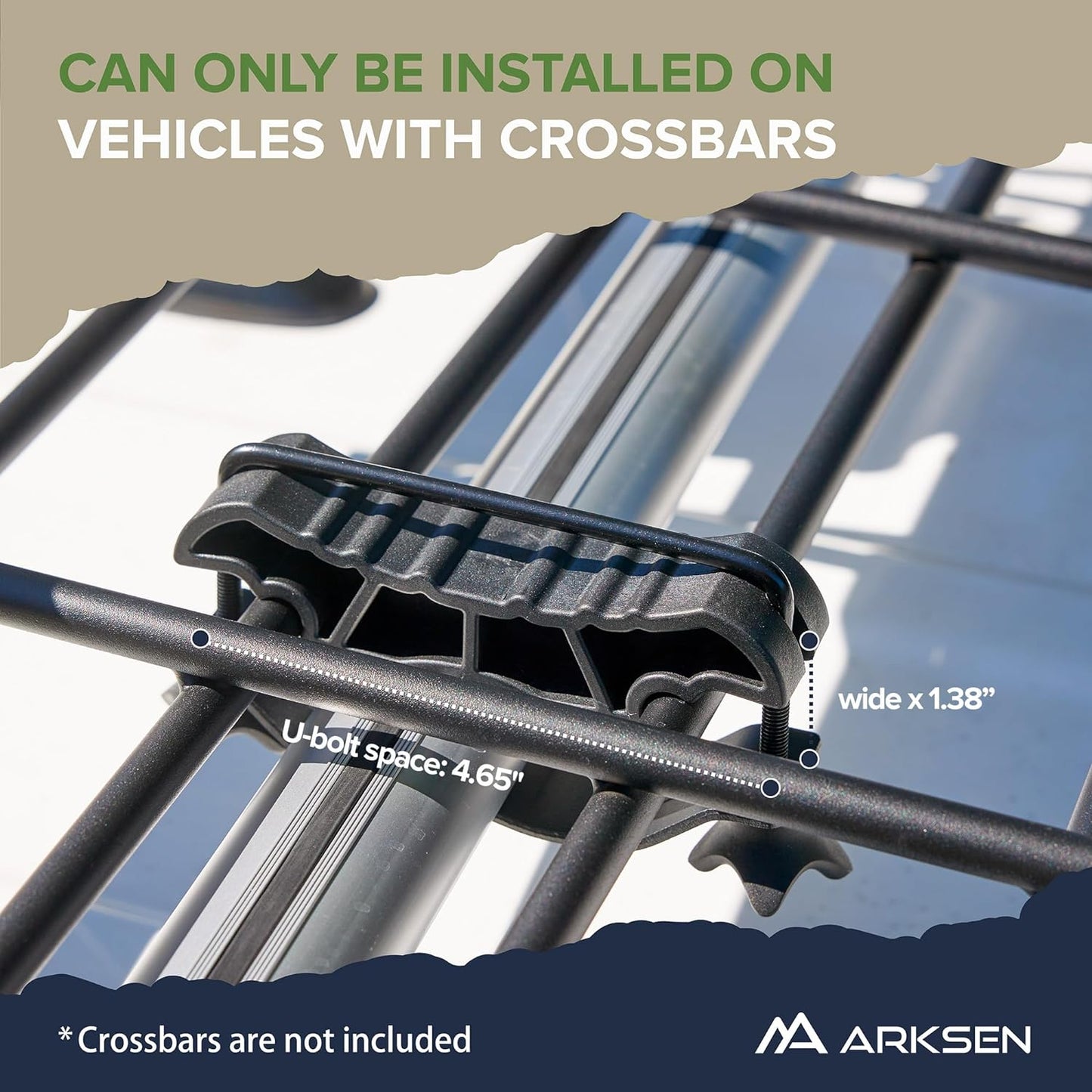 ARKSEN 84 x 39 x 6 Inch Universal 150LB Heavy Duty Roof Rack Cargo with 500D PVC Waterproof Cargo Bag, Top Luggage Holder Carrier Basket with Extension for SUV, Truck, & Car Steel Construction