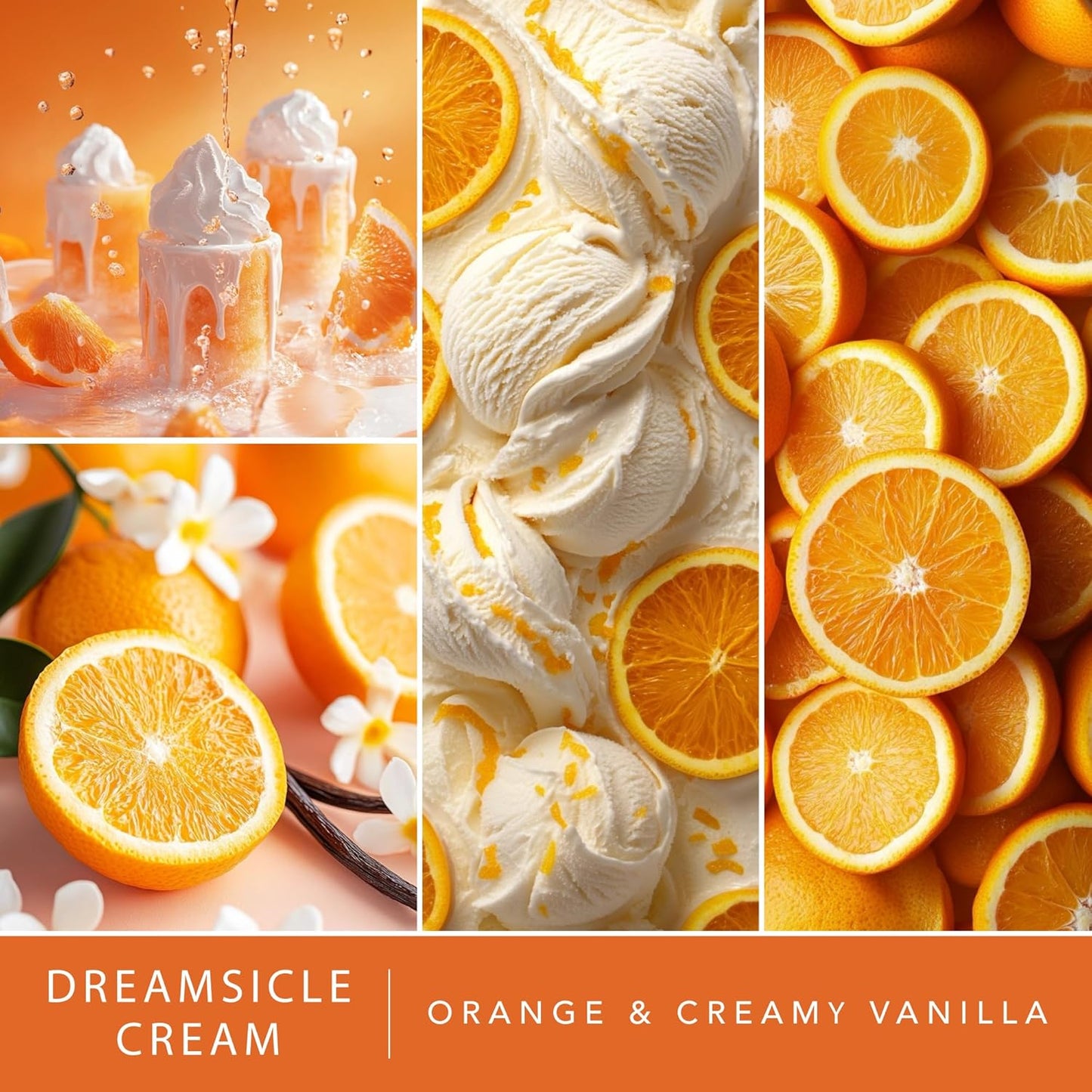 Scentsationals Wax Melts Staycation 4-Pack – Long Lasting Wax Cubes with Strong Scent for Warmers – Includes Frozen Lemonade, Caribbean Clouds, Warm White Sands & Dreamsicle Cream – 10oz (24-Cubes)