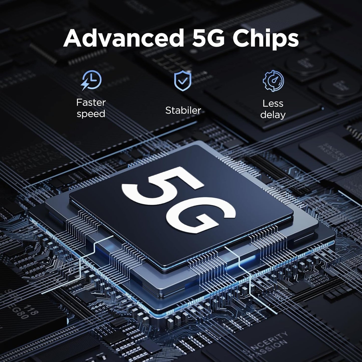 Wireless Carplay Adapter Small Car Play Dongle Mini CarPlay Wireless Adapter for Apple for iPhone iOS 11+ for OEM Wired Car Model 2017+, Black, U2C-AIR Pro