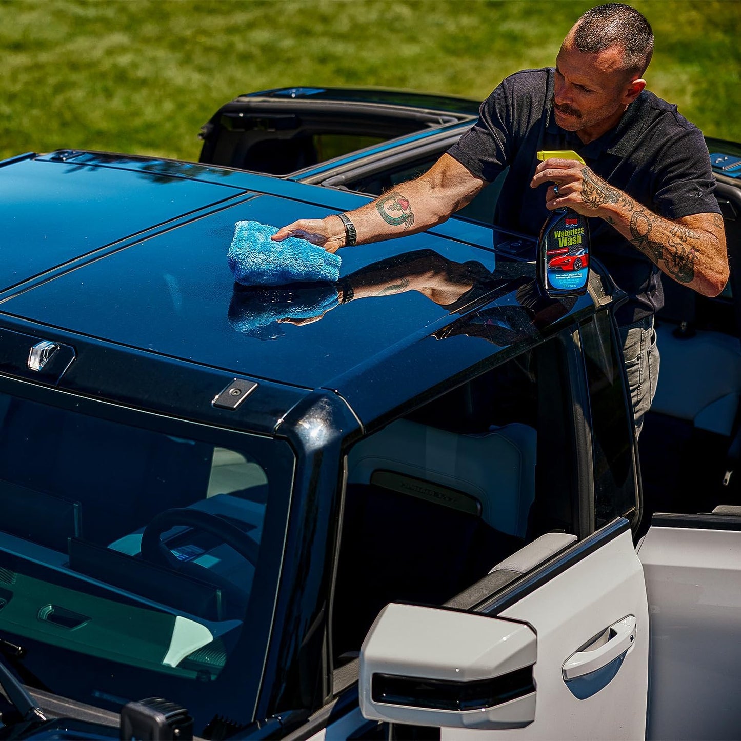 Stoner Car Care 92604-4PK Waterless Wash Car Detailing Spray – Safe, Scratch-Free Formula Quickly Cleans, Shines & Protects Cars, Trucks, Boats, Motorcycles, RVs & More – 22 Fl Oz, Pack of 4