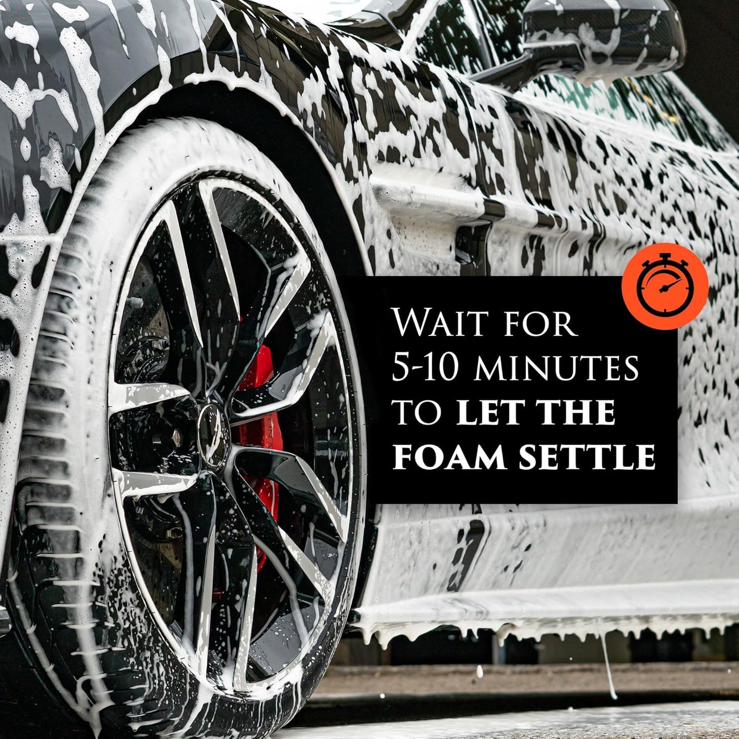 Car Gods Arctic Storm Super Thick Snow Foam Shampoo Orange Scent, 17 Fl Oz