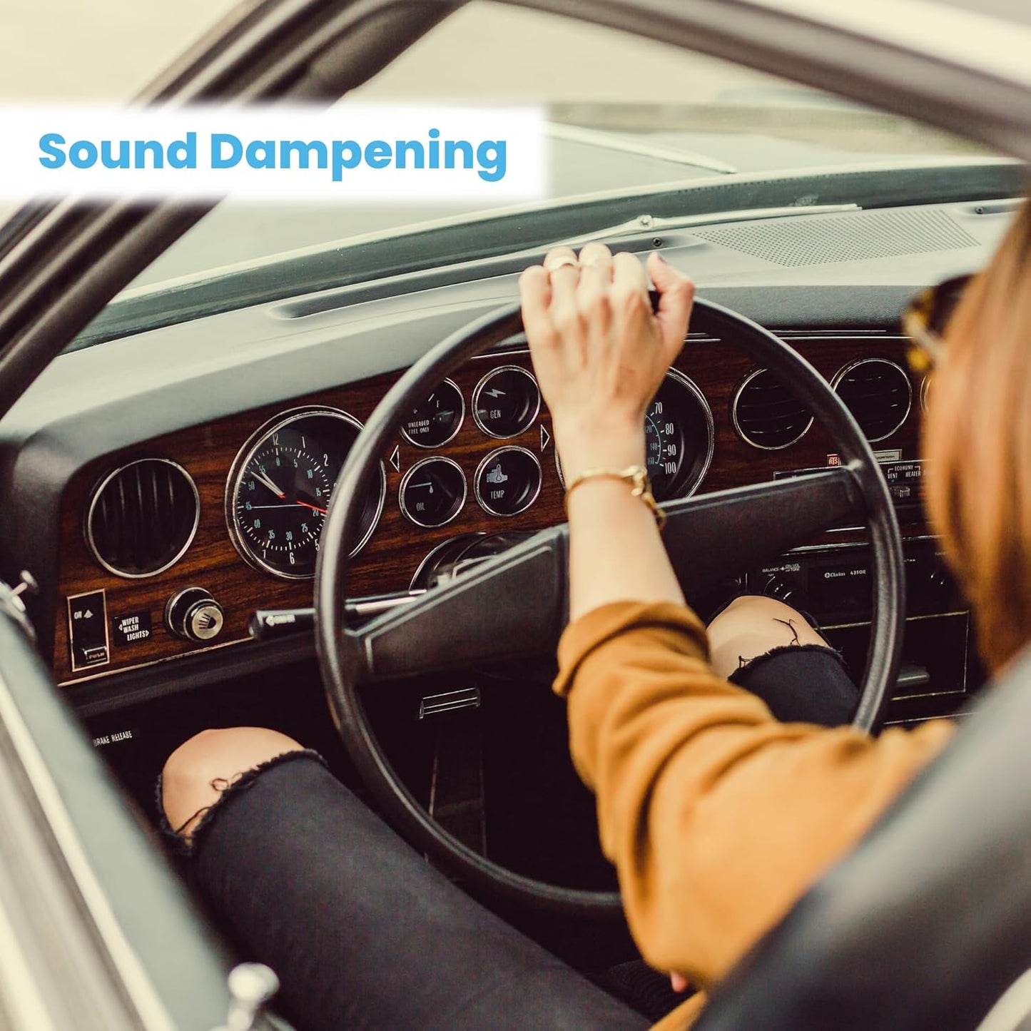 Butyl Putty Tape Black, 1/2" x 30' x 1/8" EDPM Butyl Rubber Sealant, Sound Dampener Automotive Butyl Tape, Stretchable RV Sealant Caulking Putty for Boat Sealing, EDPM Roof, Headlight, 4Rolls