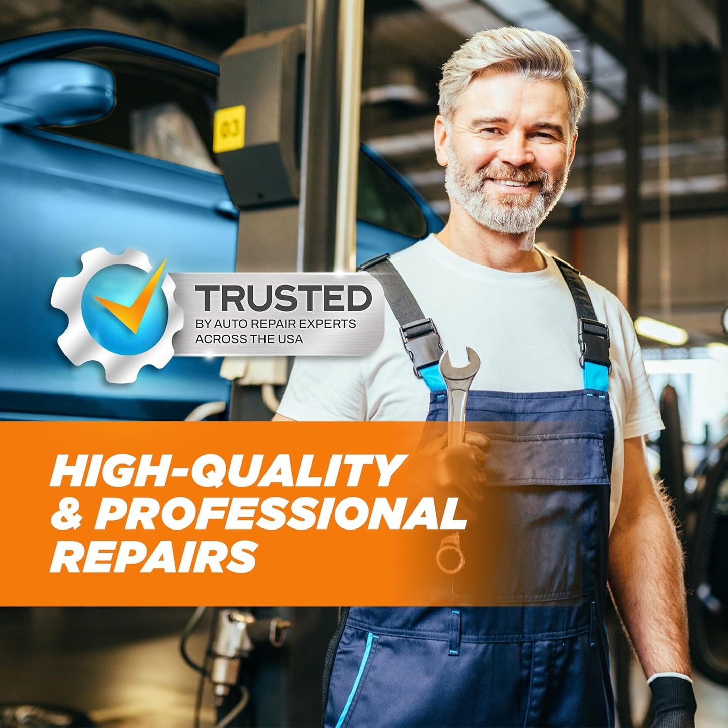 [2 Pack] Professional Automotive Seam Sealer, Paintable Quick-Set Polyurethane Auto Body Seam Sealer for Metal Surfaces of Cars, Trucks, Etc, Includes Gloves & Tip - White RV Roof Sealant