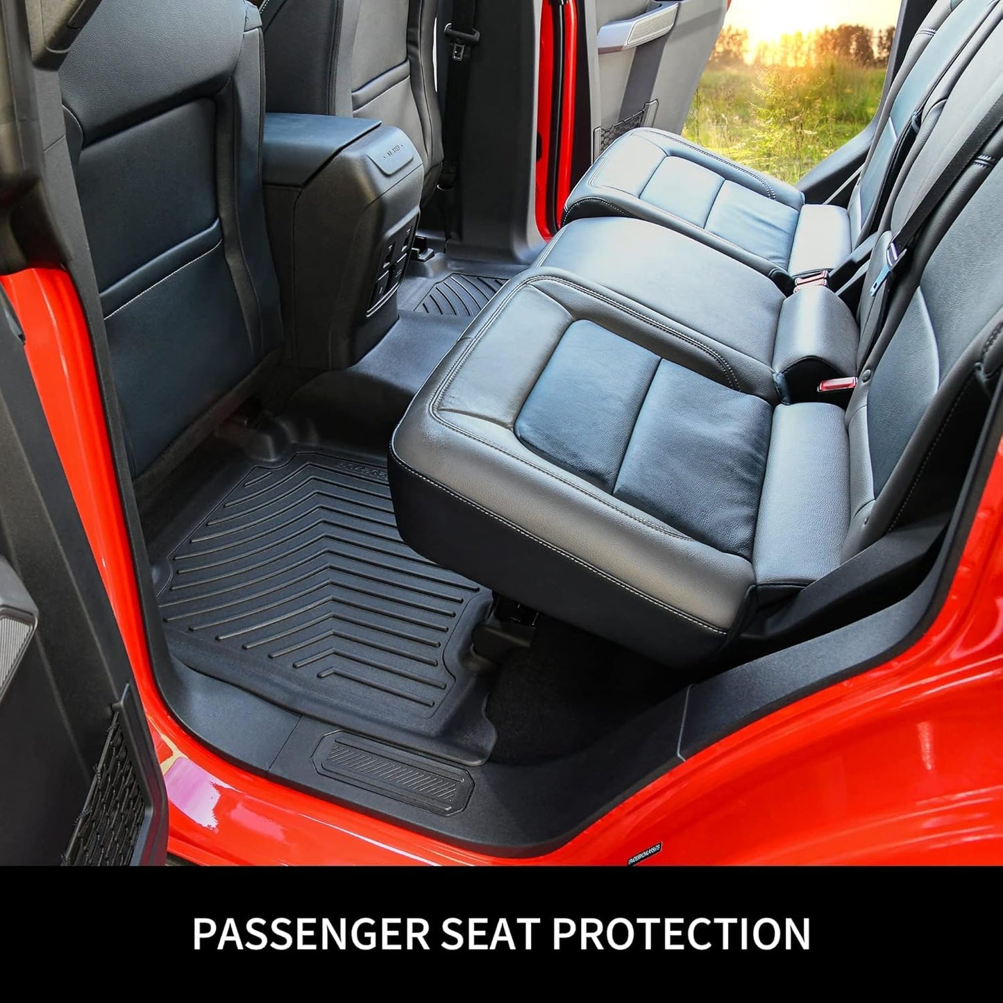 OEDRO Floor Mats Fit for 2007-2012 Nissan Altima Sedan, Custom Fit Black TPE All-Weather Guard Floor Mats 2 Row Floor Liner Set