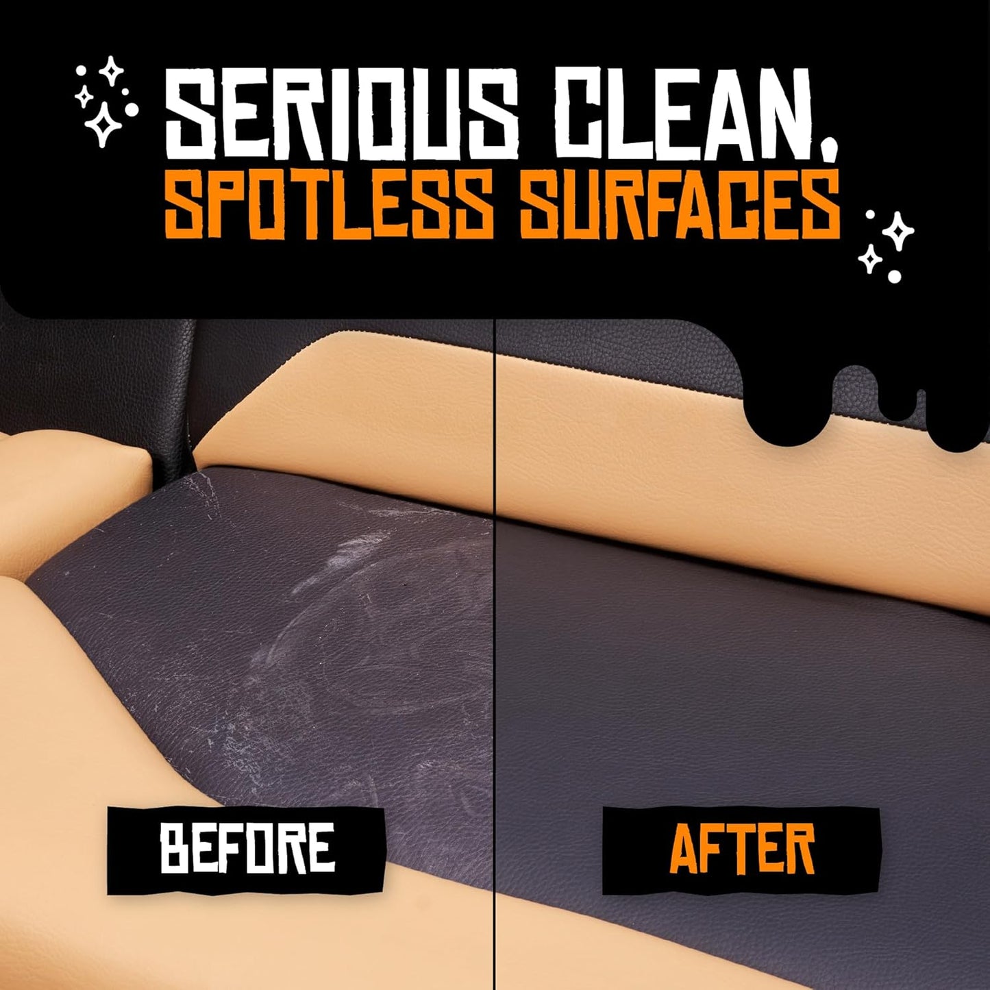 Boat Juice Necessity Boat Cleaner Kit | Exterior Water Spot Remover, Interior Seat & Vinyl Cleaner, 2 Microfiber Towels | Boat Cleaning & Detailing Kit, Marine Accessories | Made in USA (Kit)