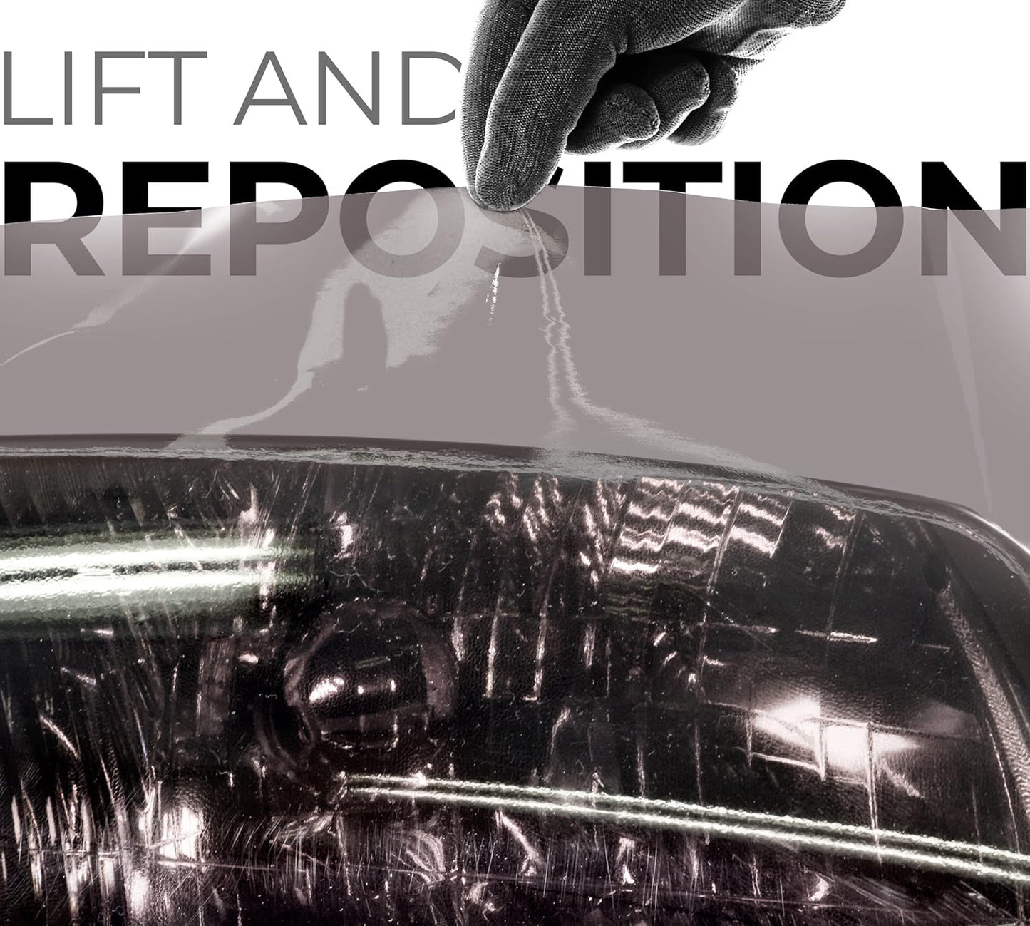 VViViD Air-Tint Headlight/Tail Light Window Tint (Smoke Black, 12" x 48")