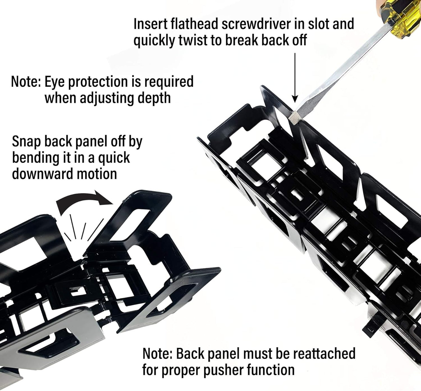 Visi-FAST Spring Push Drink Dispenser, Refrigerator Organizers and Storage for 12/16 oz Beverages, Bottles, and Cans, Drink Dispenser for Fridge, Commercial and Home, (Pack of 1)