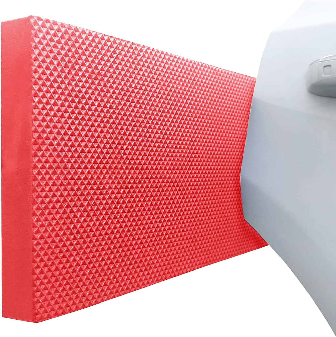 AMPULLA Garage Smith Garage Wall Protector Car Door Protectors, Designed in Germany (4-Pack Red)