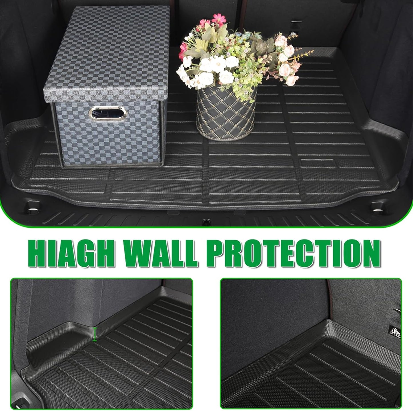 for BMW X3 Floor Mats 2025 2026,Car Mats for BMW X3 All Weather Floor Mats Cargo Liner Accessories Backrest Cargo Mat 2025