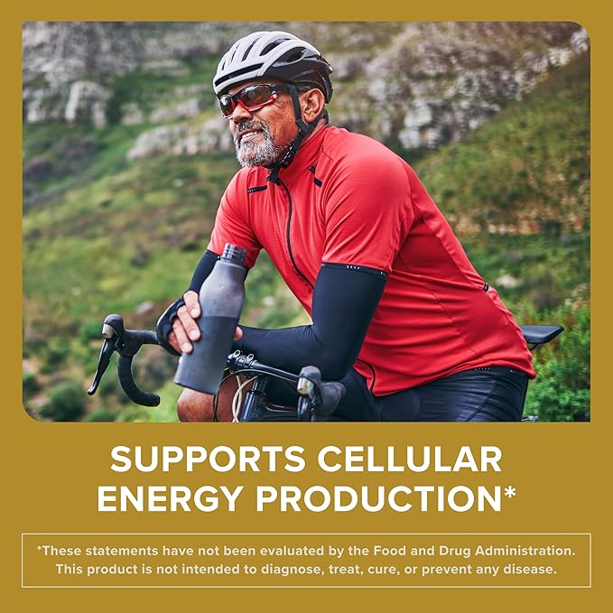 Qunol Ubiquinol CoQ10 200mg Softgels, Powerful Antioxidant for Heart and Vascular Health, Essential for Energy Production, Natural Supplement Active Form of CoQ10, 120ct Softgels