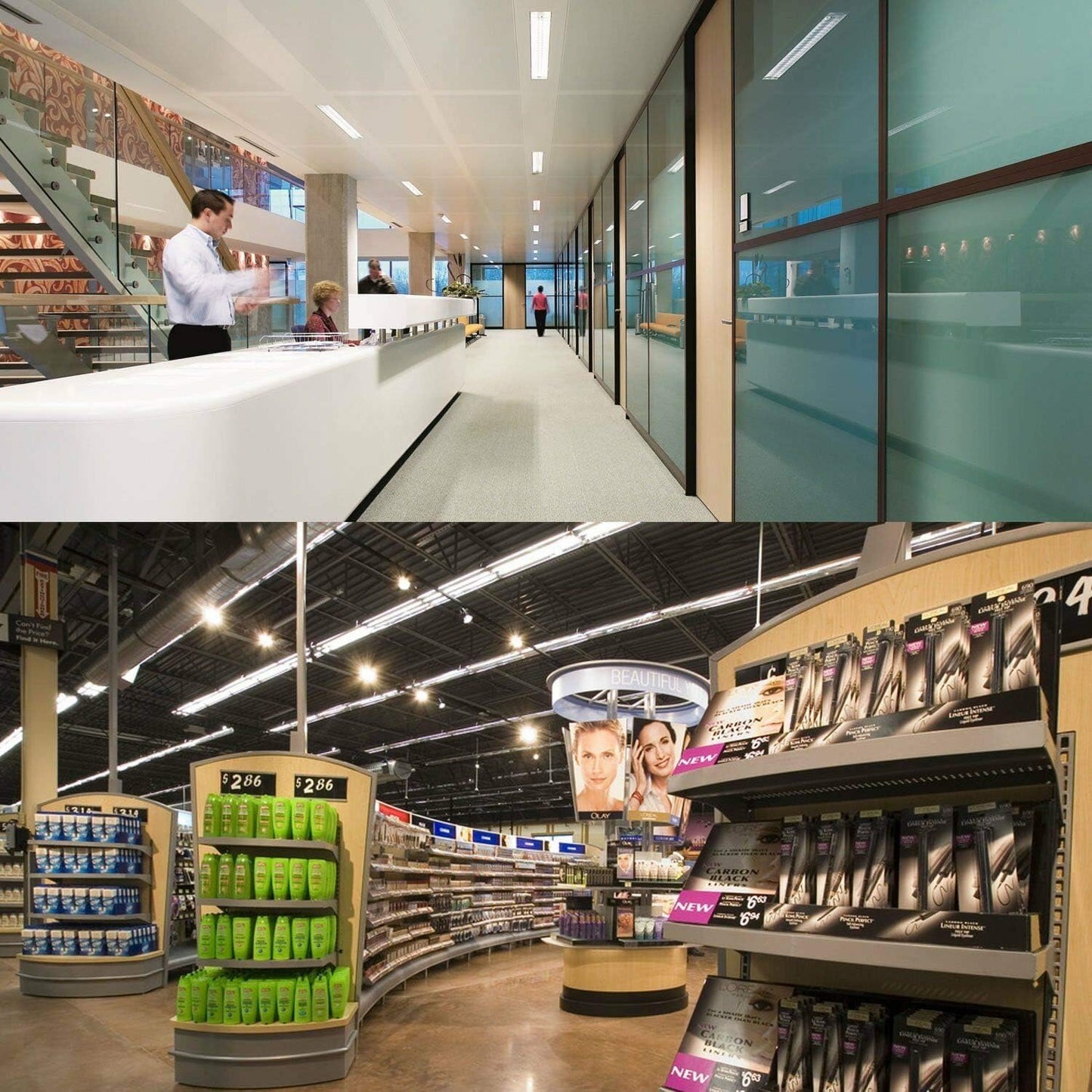 4FT LED Shop Light Fixture, 60W 6500lm 5000K(Super Bright White) Clear, T8 Integrated LED Tube Light Fixtures,V Shape, High Output, with On/Off Switch,Plug and Play,25PCS