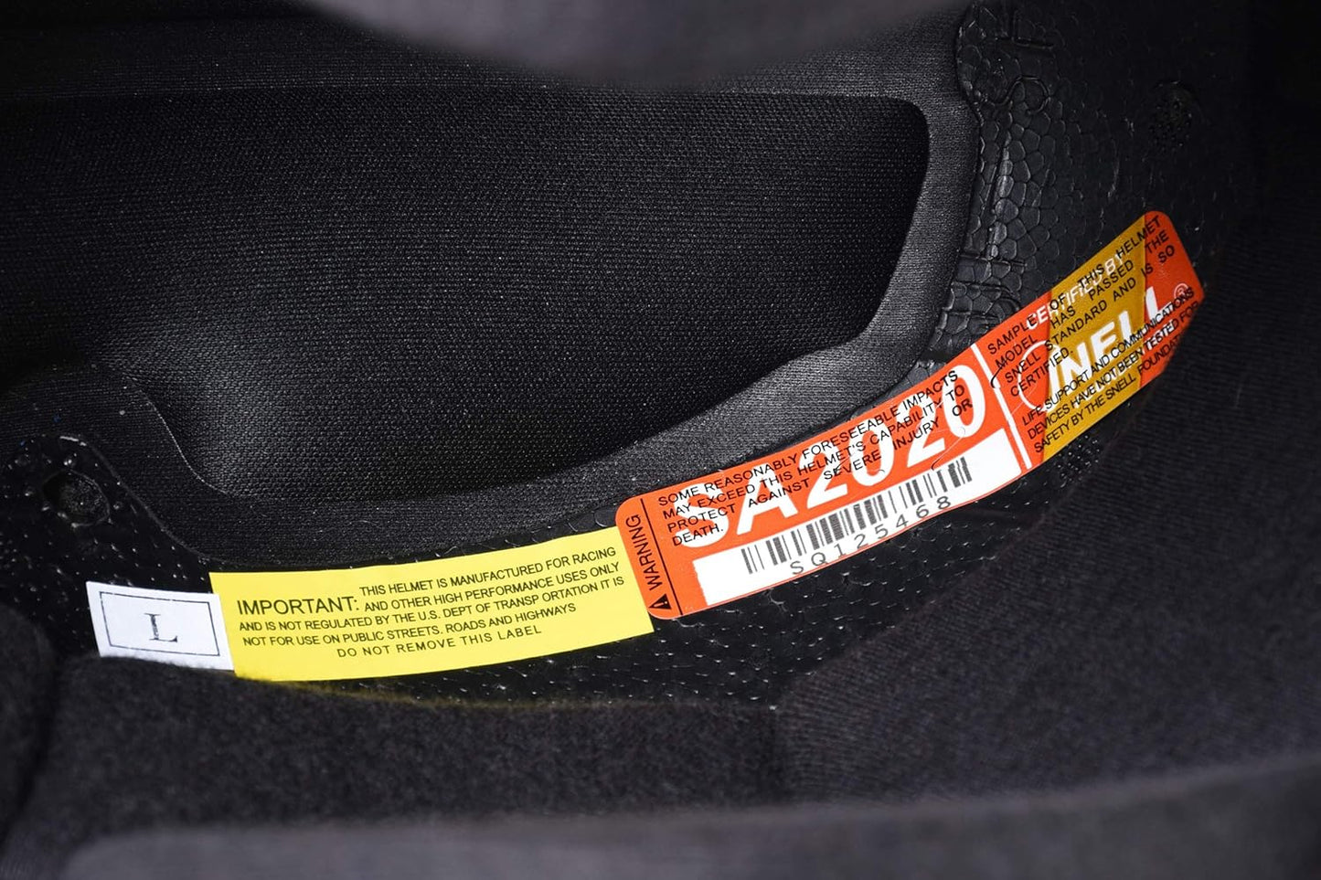 Conquer Snell SA2020 Approved Open Face Auto Racing Race Car Helmet - Adult | Men | Women | Youth - ( Black / White / Silver )