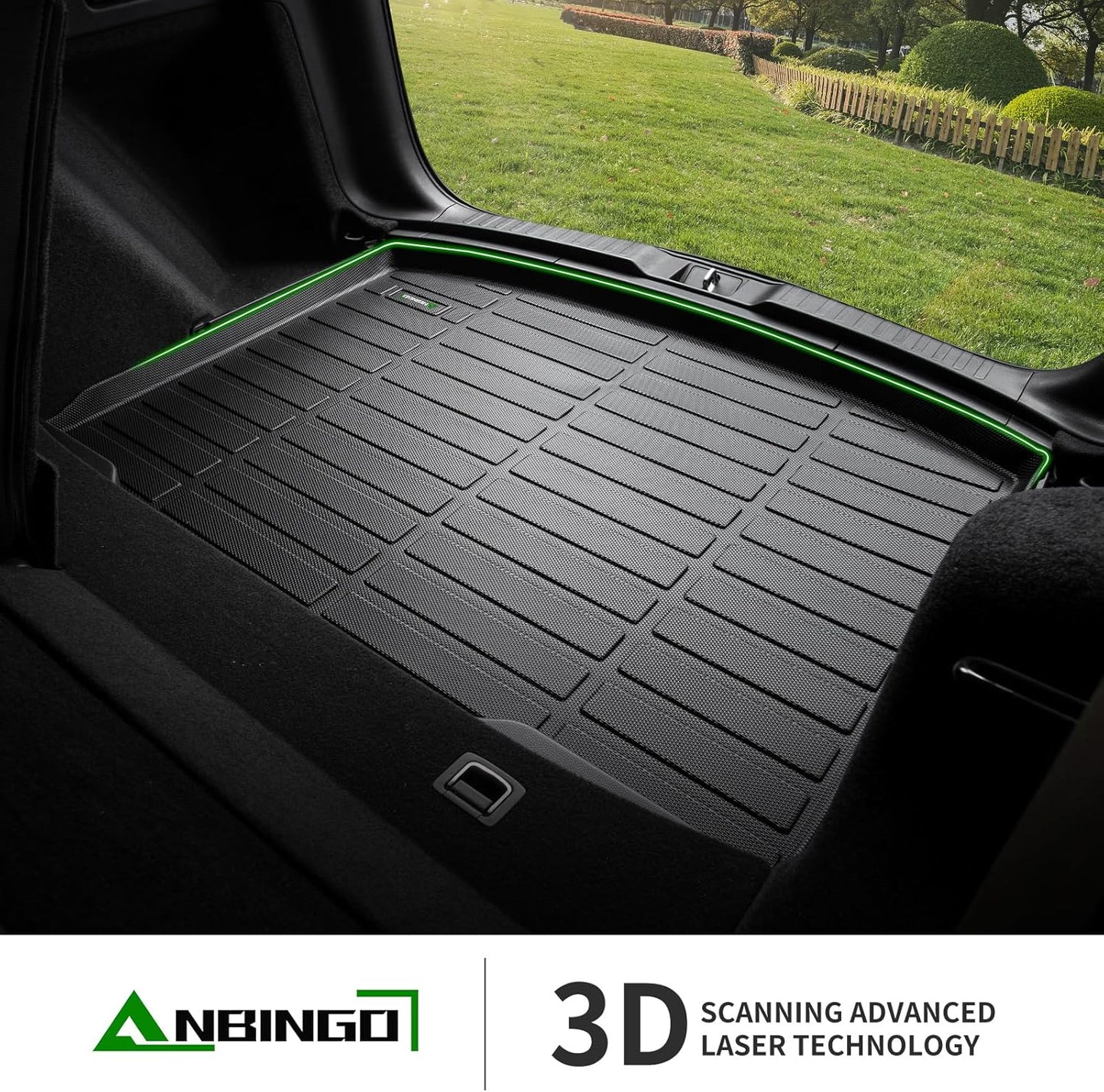 ANBINGO-Floor Mats & Cargo Liner Fit for Mazda CX5 2022-2024 2025 TPE All Weather Protection Anti-Slip Automotive CX-5 Floor Mats Trunk Mat Set CX-5 Accessories, Black