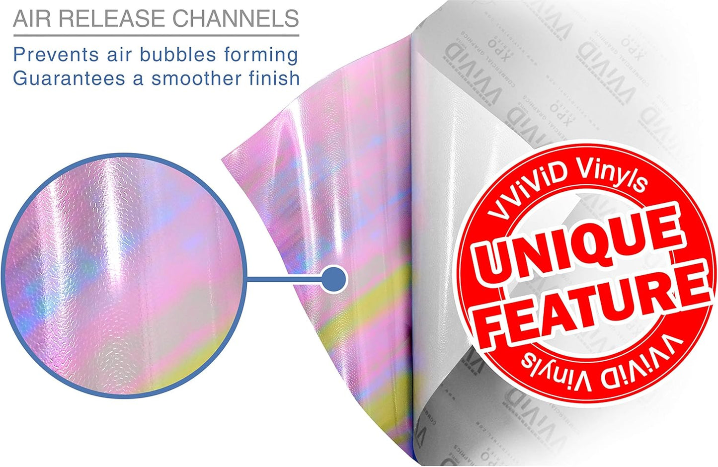 VViViD Extra-Wide Headlight Taillight Vinyl Tint Wrap 16 Inch x 48 Inch Roll (Chameleon Transparent)