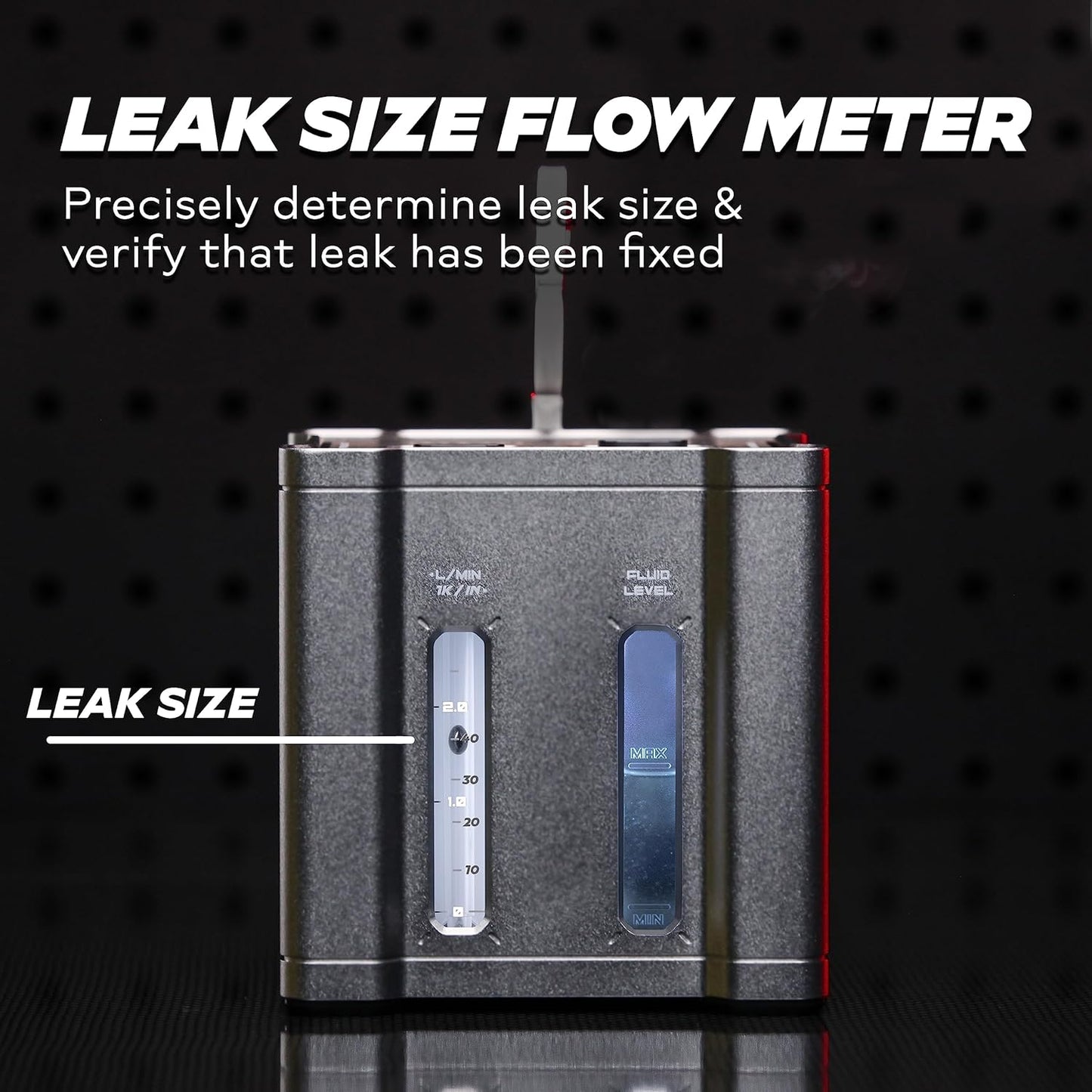 AutoLine Pro Automotive Ventus Smoke Machine Leak Tester EVAP Vacuum - World's #1 Self-Powered Li-Ion Battery Unit - OEM Odorless Fluid Lasts 500 Tests - Built-in Air Compressor - Cone Cap Plugs