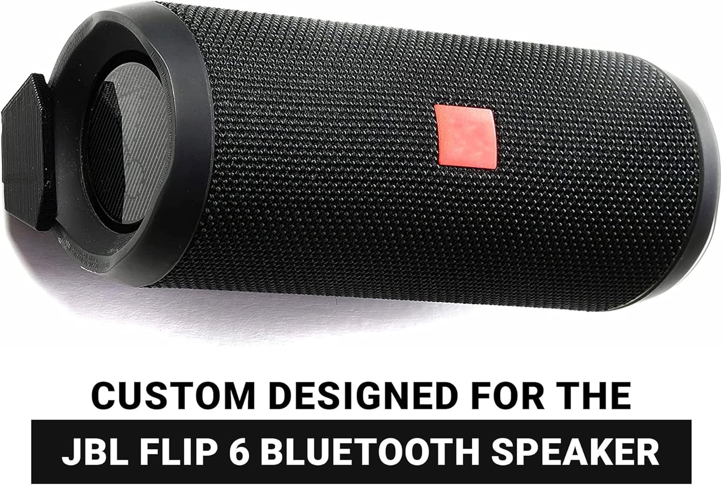 Spartan Mounts Compatible with JBL Flip 6 Bluetooth Speakers | Low Profile Wall Mount Anywhere Design for Home, Office, Studio, Garage, Dorm, Patio, Auto, Boat, Golf Cart | Made in USA