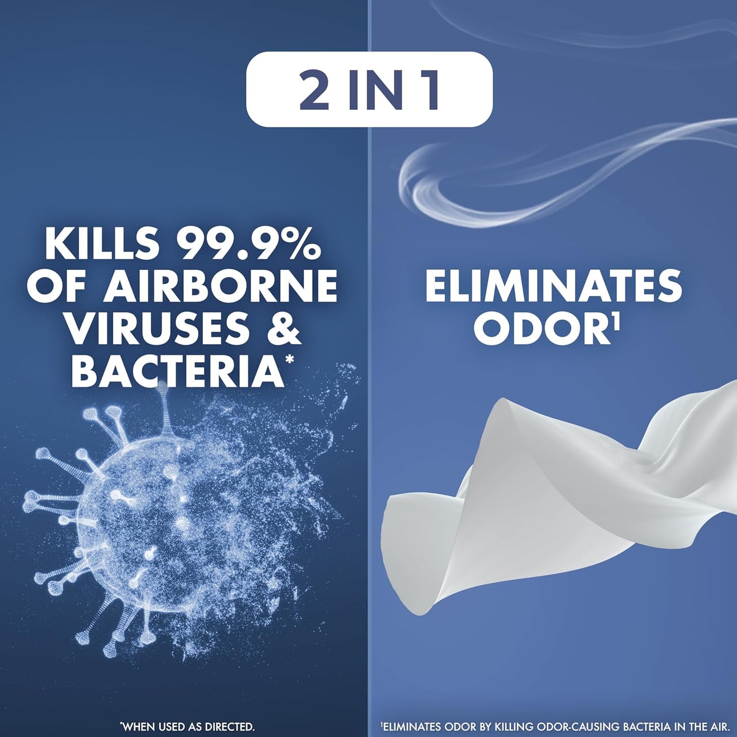 Lysol Air Sanitizer Spray with Odor Eliminator for Home & Office, Sanitizing Spray, Air Freshener Alternative, White Linen Scent, 10 oz (Pack of 3)