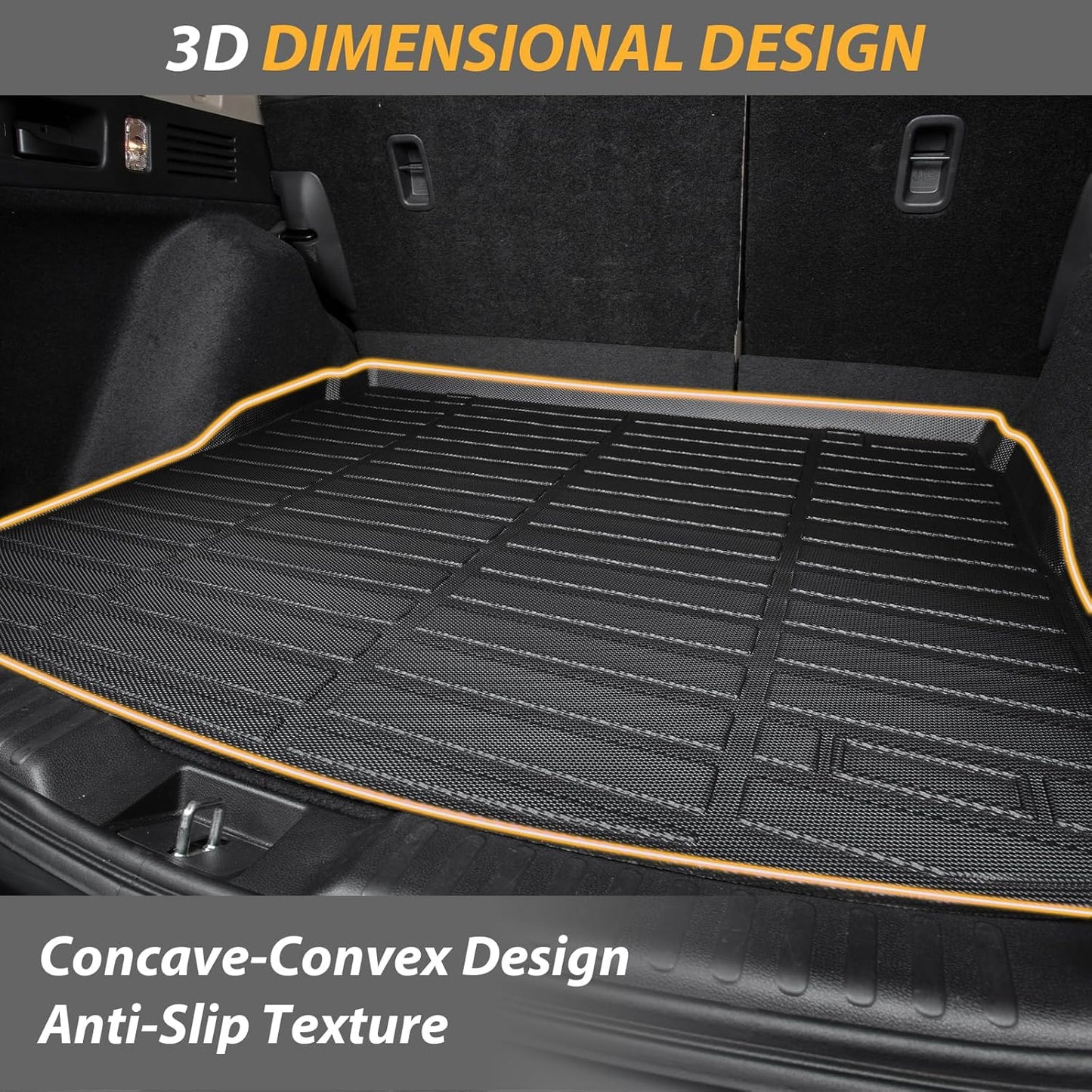 AIPOIL® Floor Mats & Cargo Liner Set for 2023-2025 Mazda Cx50 Hybrid | All-Weather | Easy to Clean | All-Round Protection丨Full Set Automobile mats Accessories.