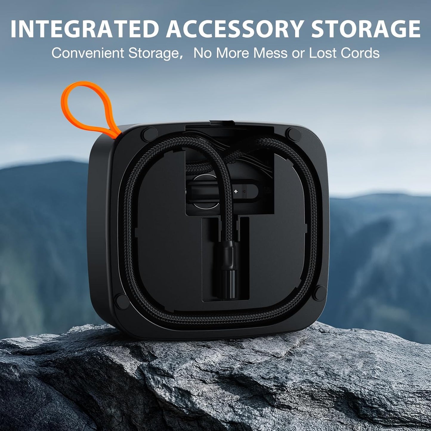 Tire Inflator Portable Air Compressor, NEXPOW 150PSI 12V DC Air Pump with Dual Digital Pressure Gauge & Auto Shut-Off, Air Compressor Portable with LED Light for Car, Motorcycle, Bicycle, Ball, Orange