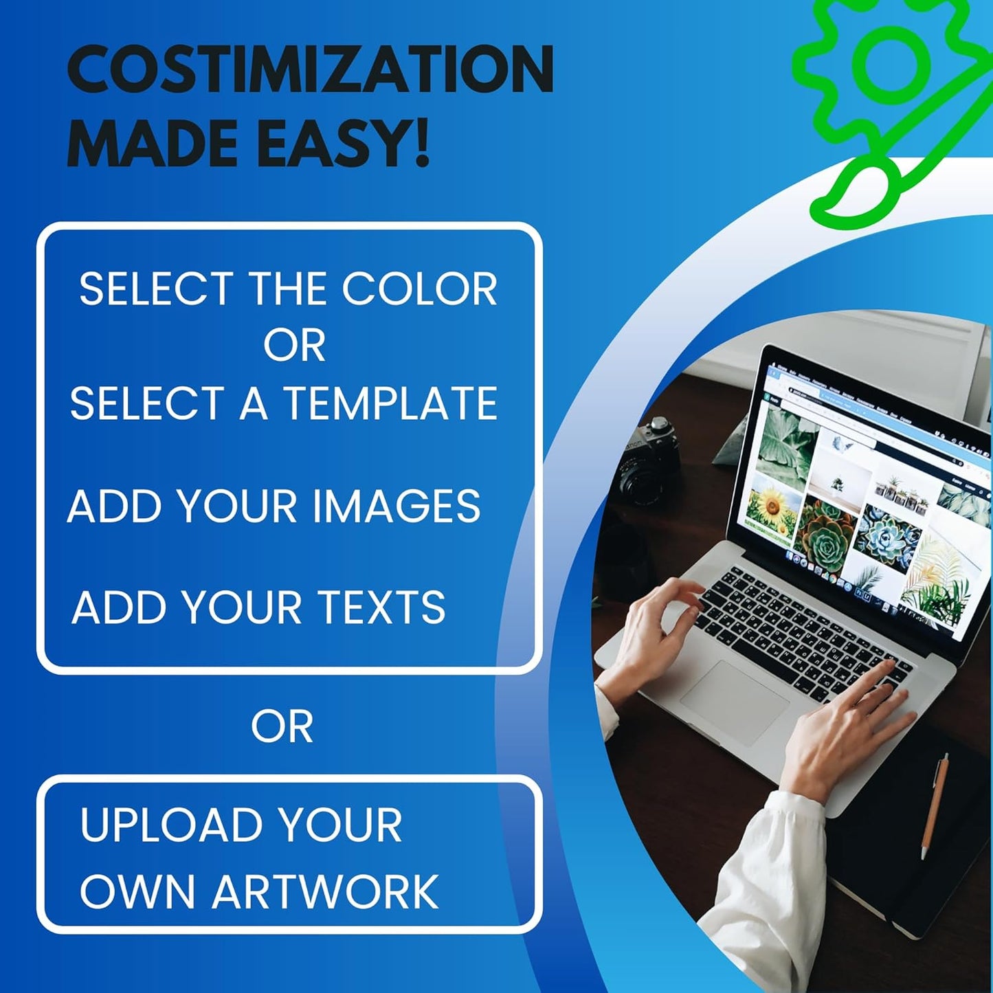 2 Pack (16in x 24in) Custom Car Magnets for Business - Personalized Magnetic Signs for Vehicles and Fridge. Custom Magnetic Signs for Cars, and Magnetic Solutions for Business Promotion