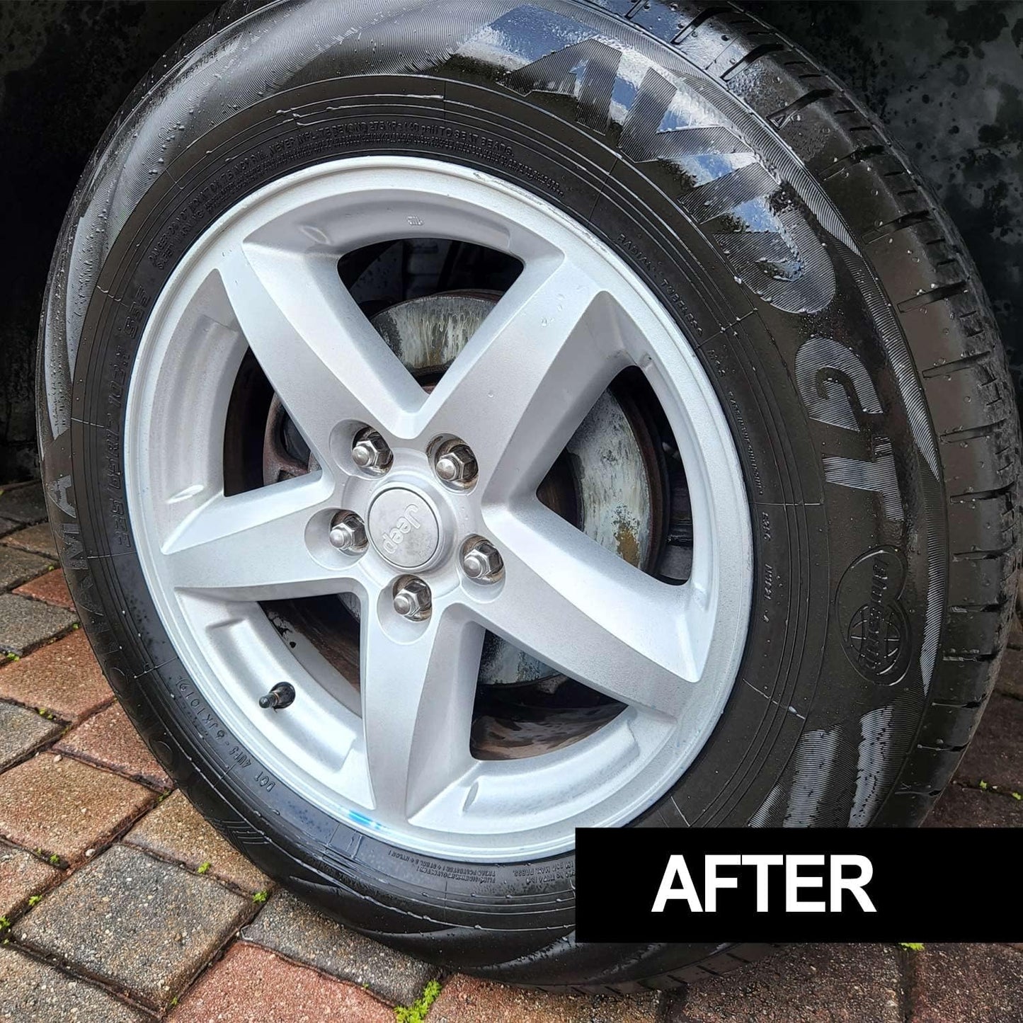 Quality Chemical Mag Brite/Acid Wheel and Rim Cleaner-Wheel and Tire Cleaner - Formulated to Safely Remove Brake Dust and Heavy Road Film - Best Car Wheel Cleaner for Rims - 1 Gallon Combo