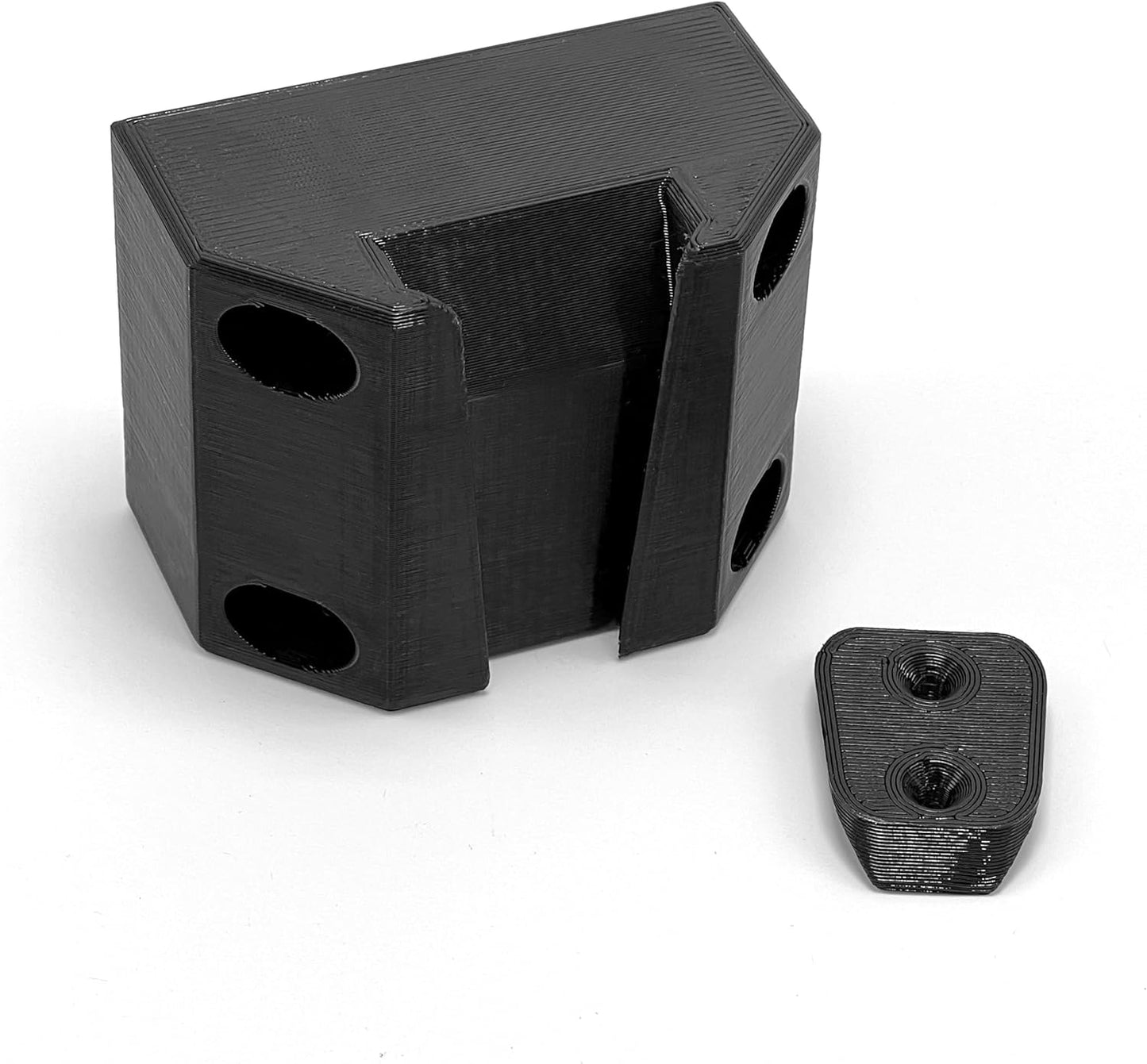 Spartan Mounts Locking .223/5.56 Rifle Mount Wall Display | Low Profile Floating Design Vertical and Horizontal Mounting Solution | Gun Room Safe Storage Organzation | Made in USA