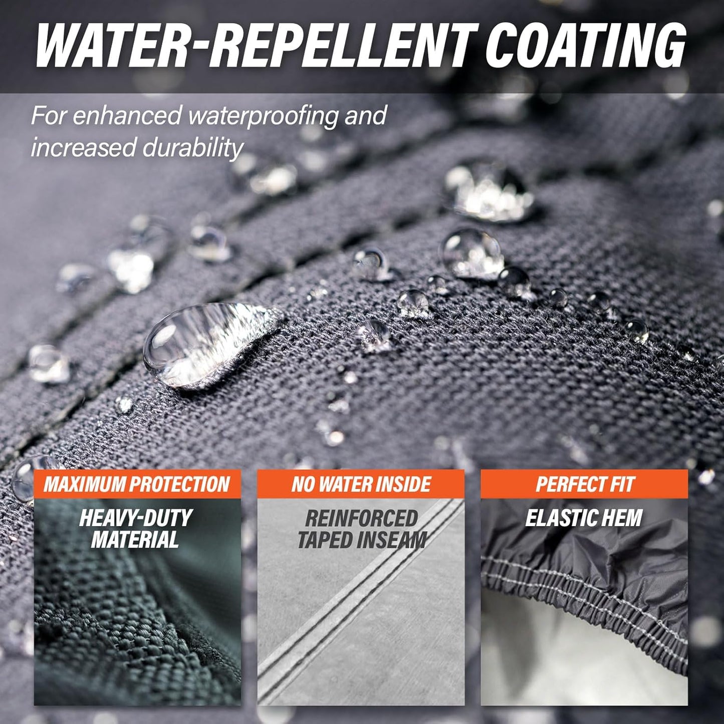 Supreme Full Car Cover - Semi Custom Fit for Equinox 2018-present SUV 4-Door | All-Weather Protection: Waterproof, Dustproof, Windproof, UV-Resistant | Includes Accessories