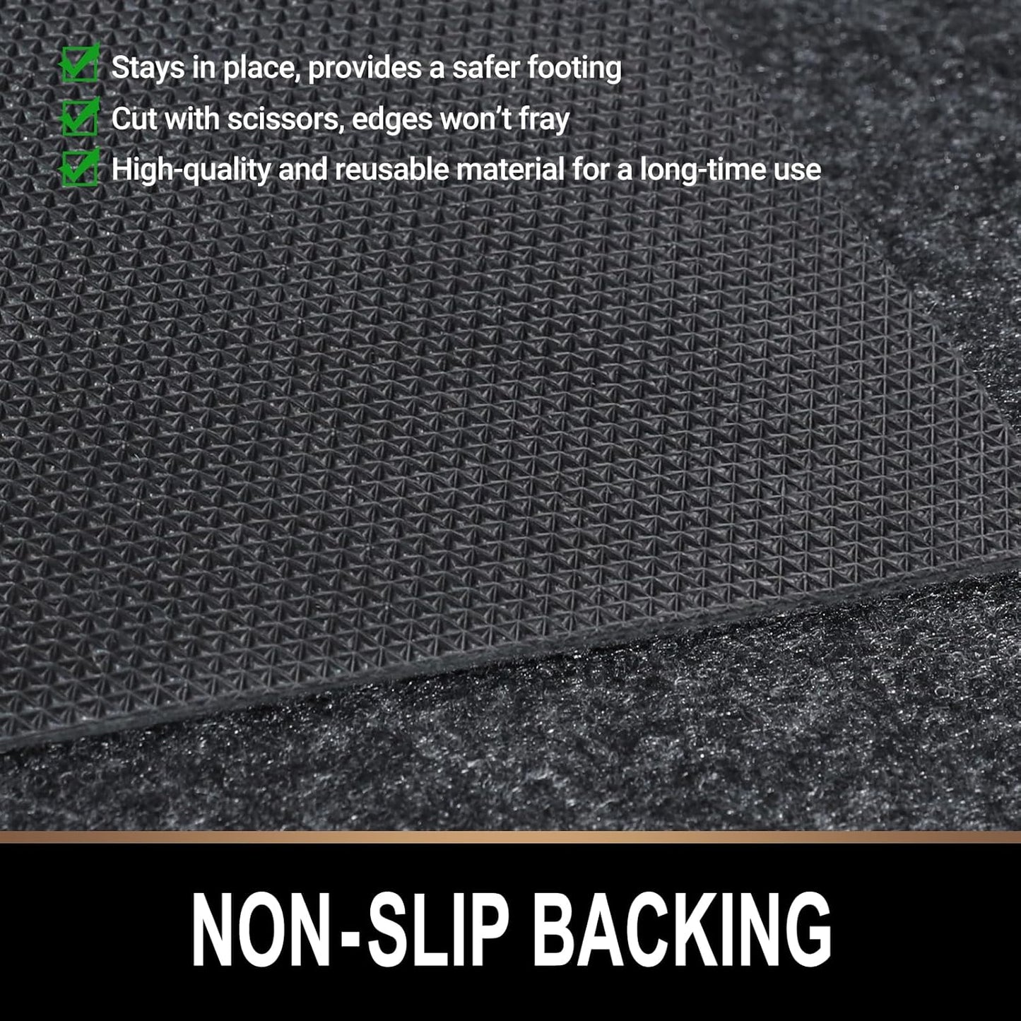 Oil Spill Mat, 3 x 6 Ft, Premium Absorbent Oil Pad. Contains Liquids, Protects Garage Floor from Spills, Drips, Splashes and Stains. Washable, Reusable, Waterproof Rubber Parking Mats
