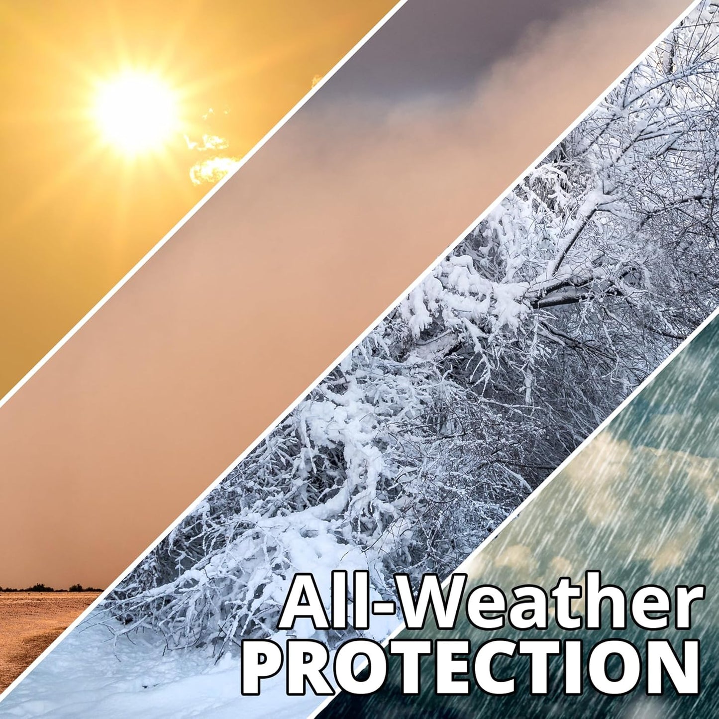 Car Covers Weatherproof Max Truck Cover & Warranty Compatible with Ford 1984-1989 F-150 Regular Cab, 8'– Outdoor Cover, Prevents Theft with Cable Lock