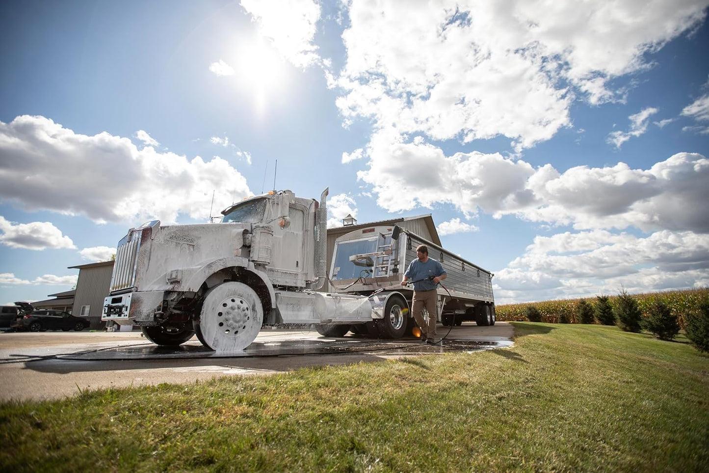 Truck & Trailer Wash (30 gal) for Trucks, Trailers, RVs, Buses, Heavy Equipment