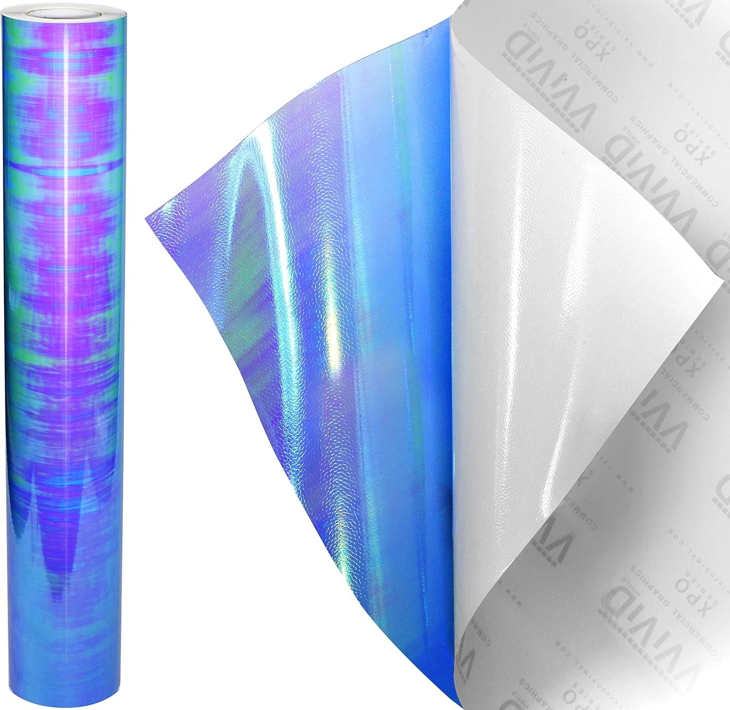 VViViD Extra-Wide Headlight Taillight Vinyl Tint Wrap 16 Inch x 48 Inch Roll (Chameleon Blue)