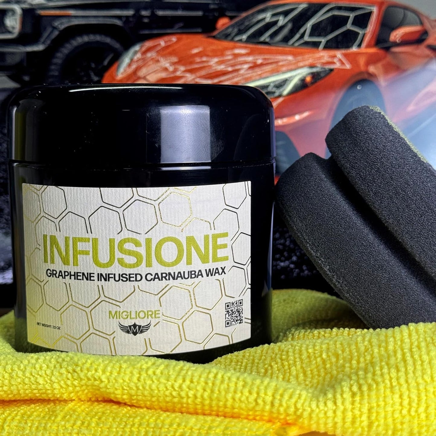 Migliore Infusione: Graphene Infused Show Car Carnauba Wax