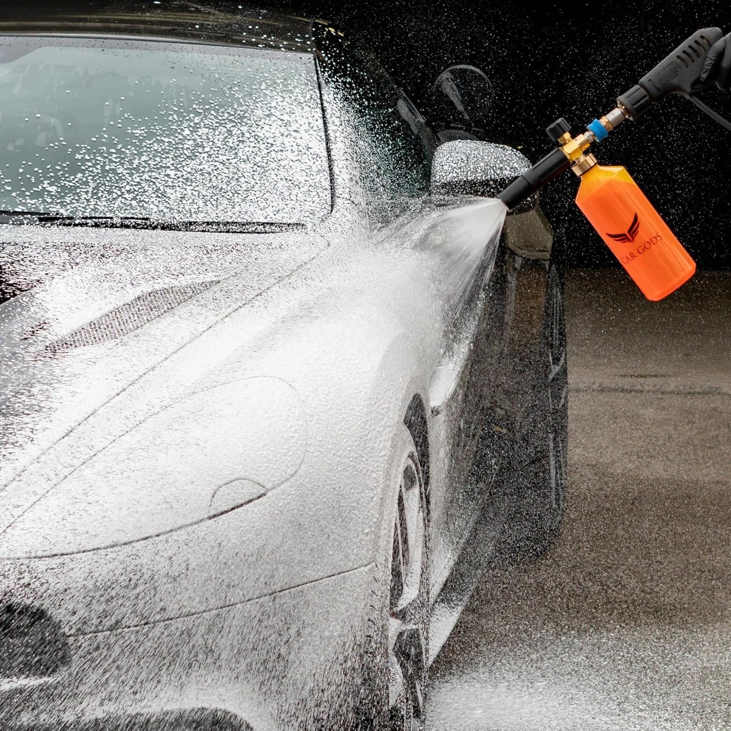 Car Gods Arctic Storm Super Thick Snow Foam Shampoo Orange Scent 85 Fl Oz