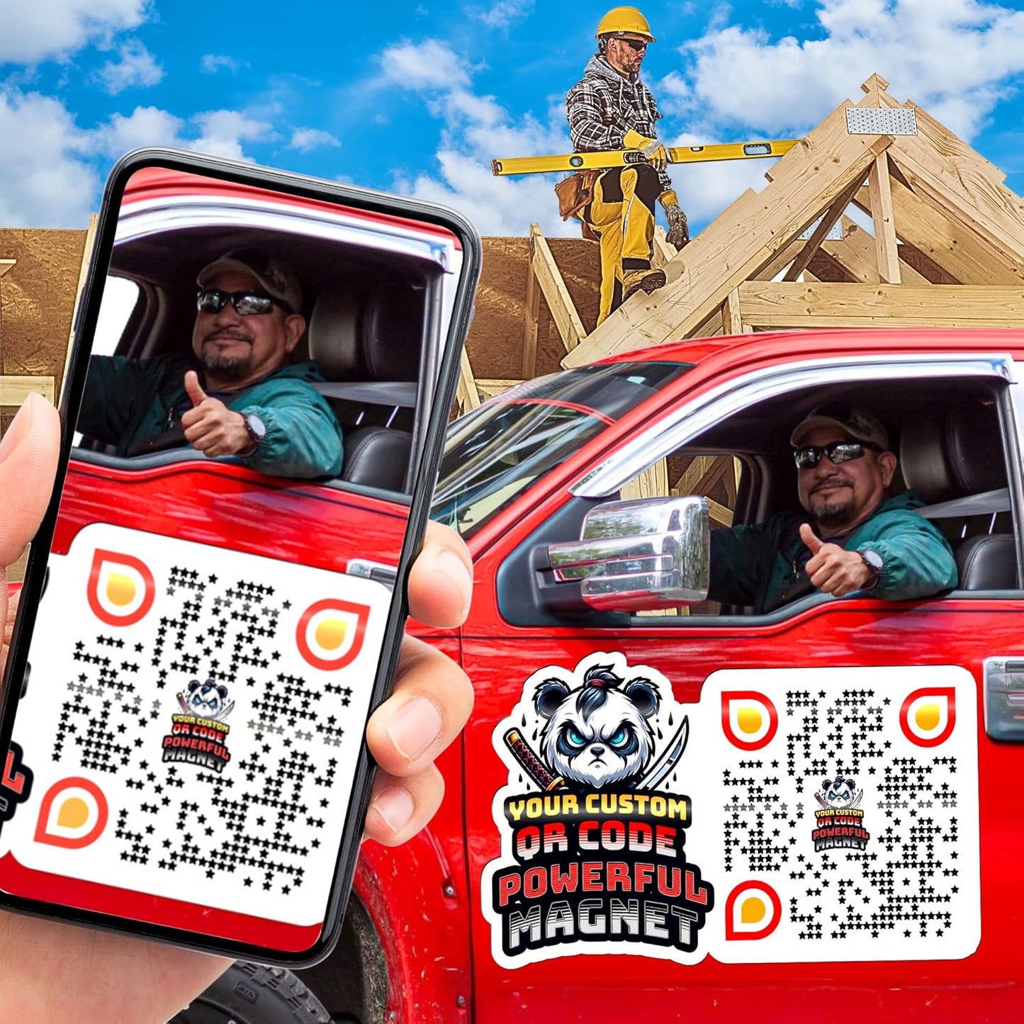 Custom Car Magnet with Your Logo ║ Advertise Your Business Vehicle Magnetic ║ Professionally Printed for Your Car Van Truck ║ Reflective Option Available║ We Print All Made in The USA